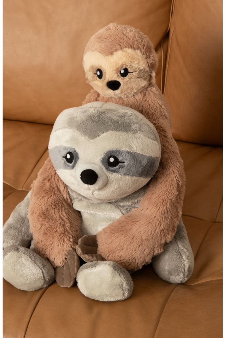 Sawyer the Sloth Plush Toy, Alternate, color, Brown