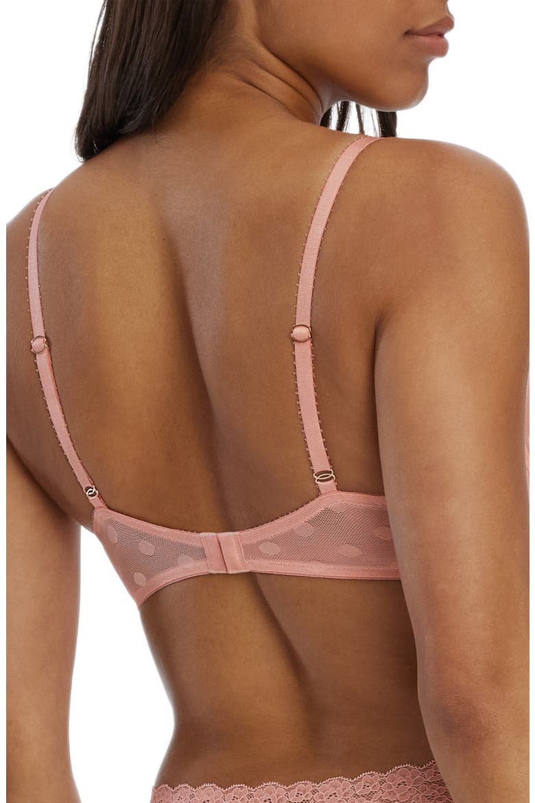 Dare Unlined Underwire Bra, Alternate, color, POWDER PINK