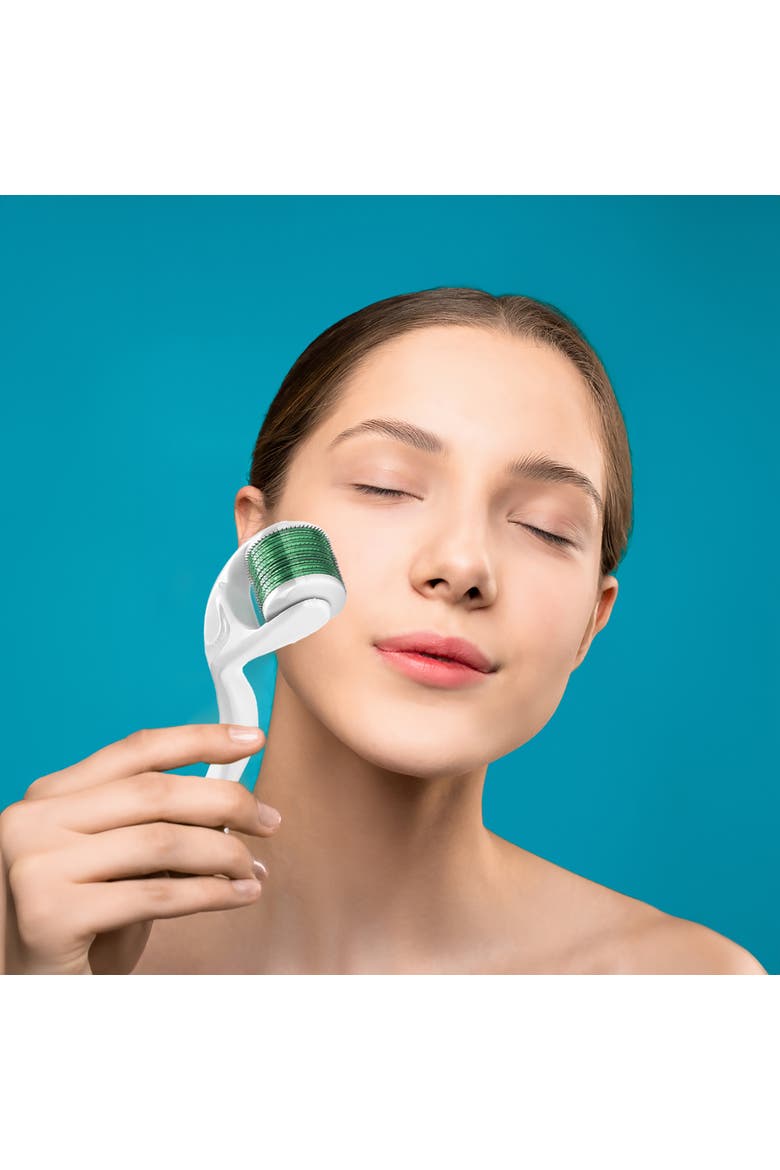 Micro Needle Derma Roller 0.5 mm, Alternate, color, White