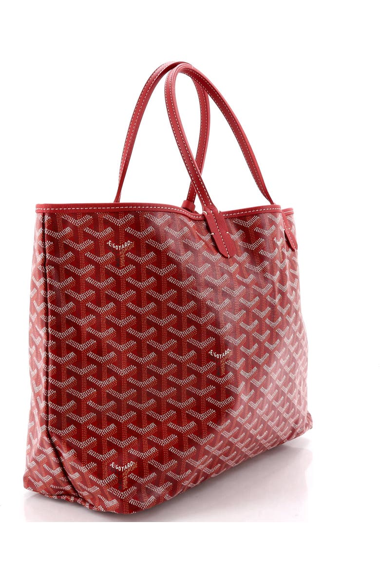 Pre-Owned Goyard Saint Louis Tote Coated Canvas PM, Alternate, color, Red