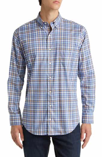 Orin Crown Light Tattersall Check Button-Down Shirt