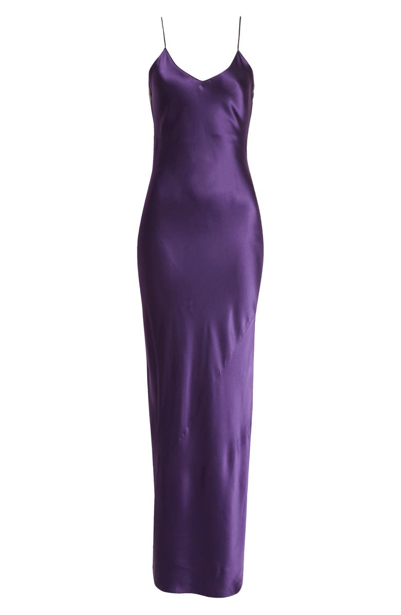 Nili Lotan Cami Silk Slipdress, Alternate, color,