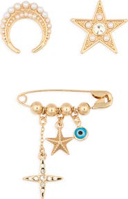 Ettika Celestial Brooch Set
