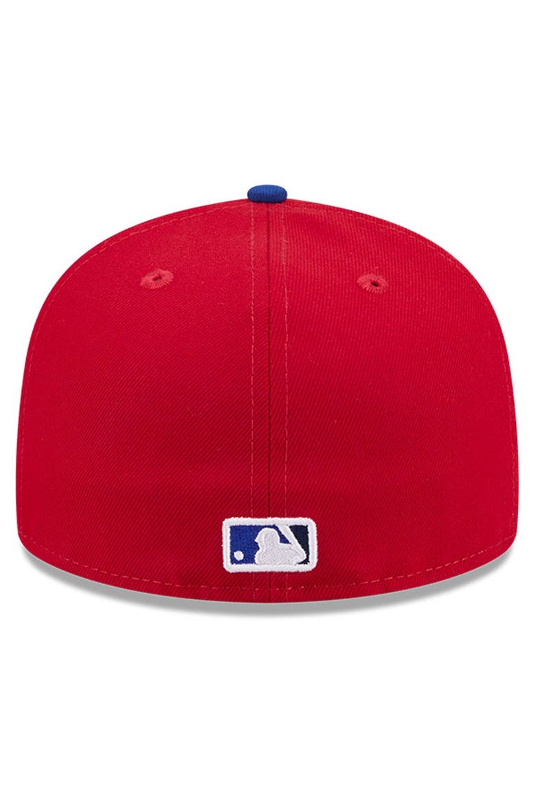 Men's New Era Red/Royal Toronto Blue Jays 2026 Canada Day 59FIFTY Fitted Hat, Alternate, color, Red