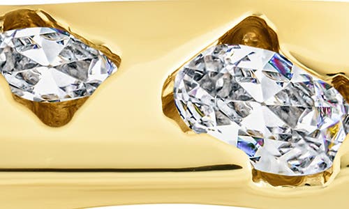 Sterling Forever Selwyn Cubic Zirconia Statement Ring In Gold