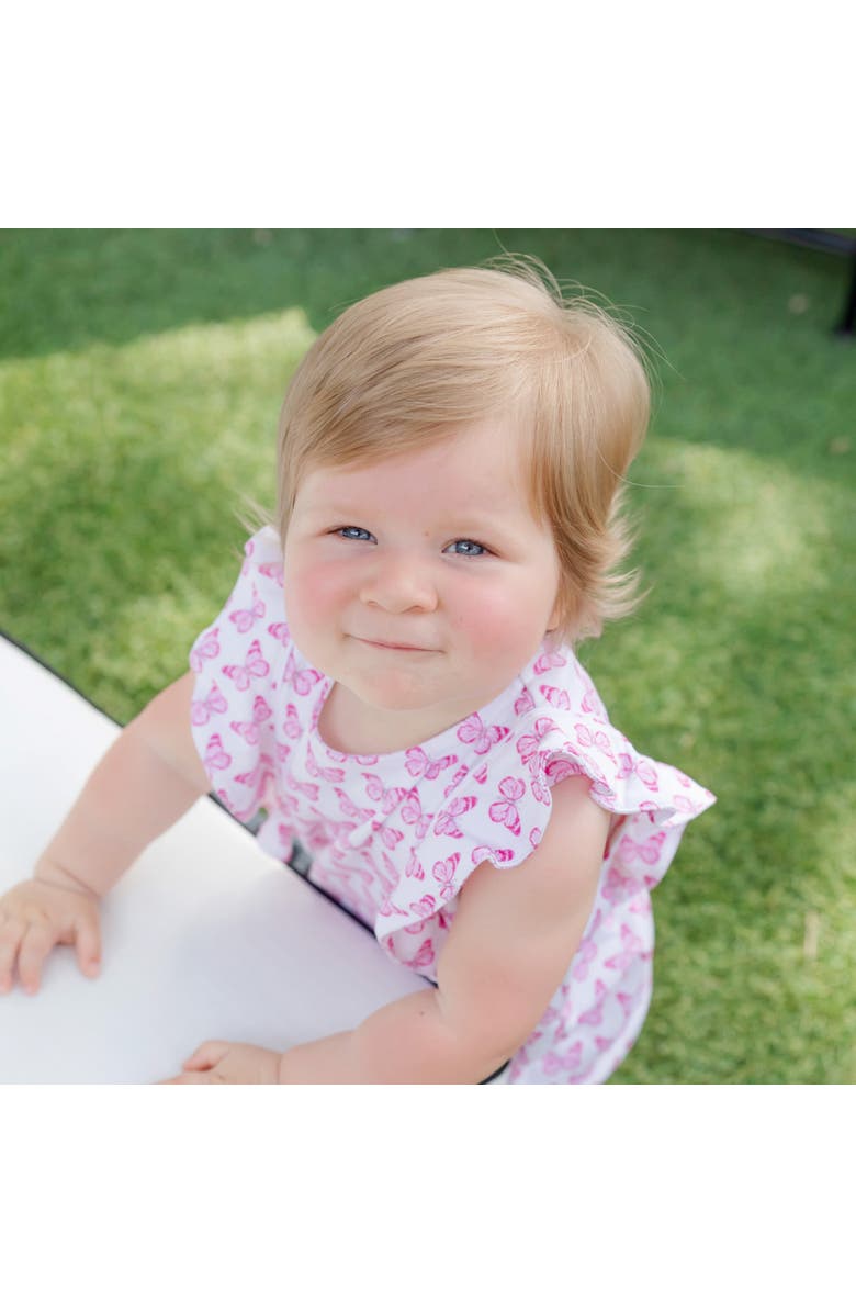 Lila and Hayes Mae Girls' Bubble, Alternate, color, Cartie Butterflies