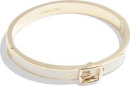COACH Enamel Buckle Bangle