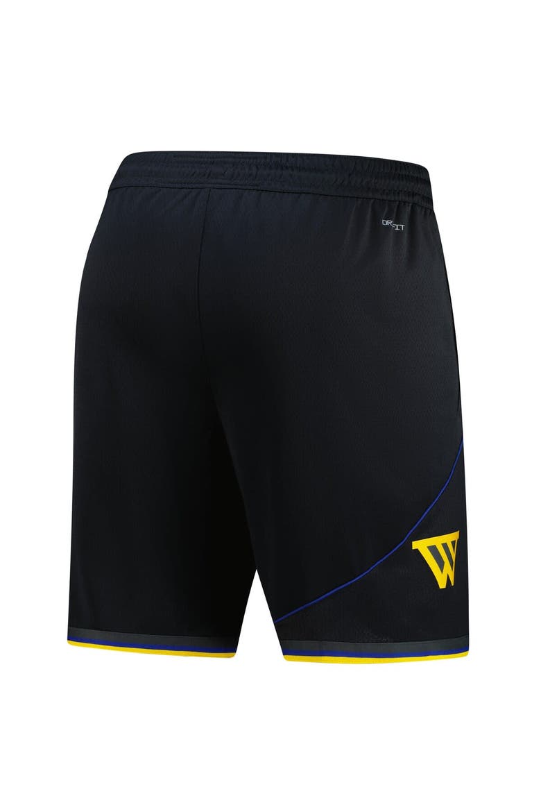 Men's Jordan Brand Black Golden State Warriors 2024/25 Statement Edition Swingman Performance Shorts, Alternate, color, Black