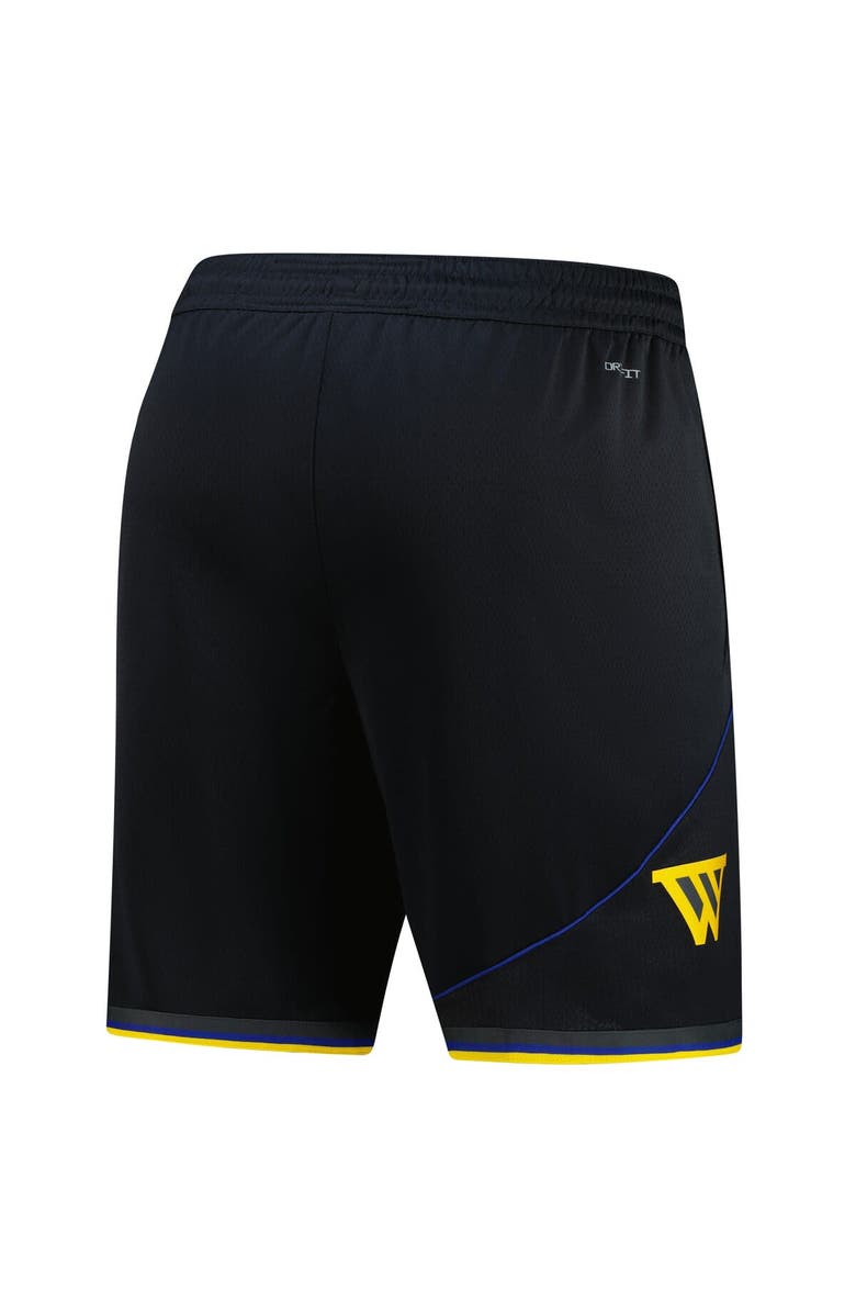 Jordan Brand Men's Jordan Brand Black Golden State Warriors 2024/25 Statement Edition Swingman Performance Shorts, Alternate, color, 