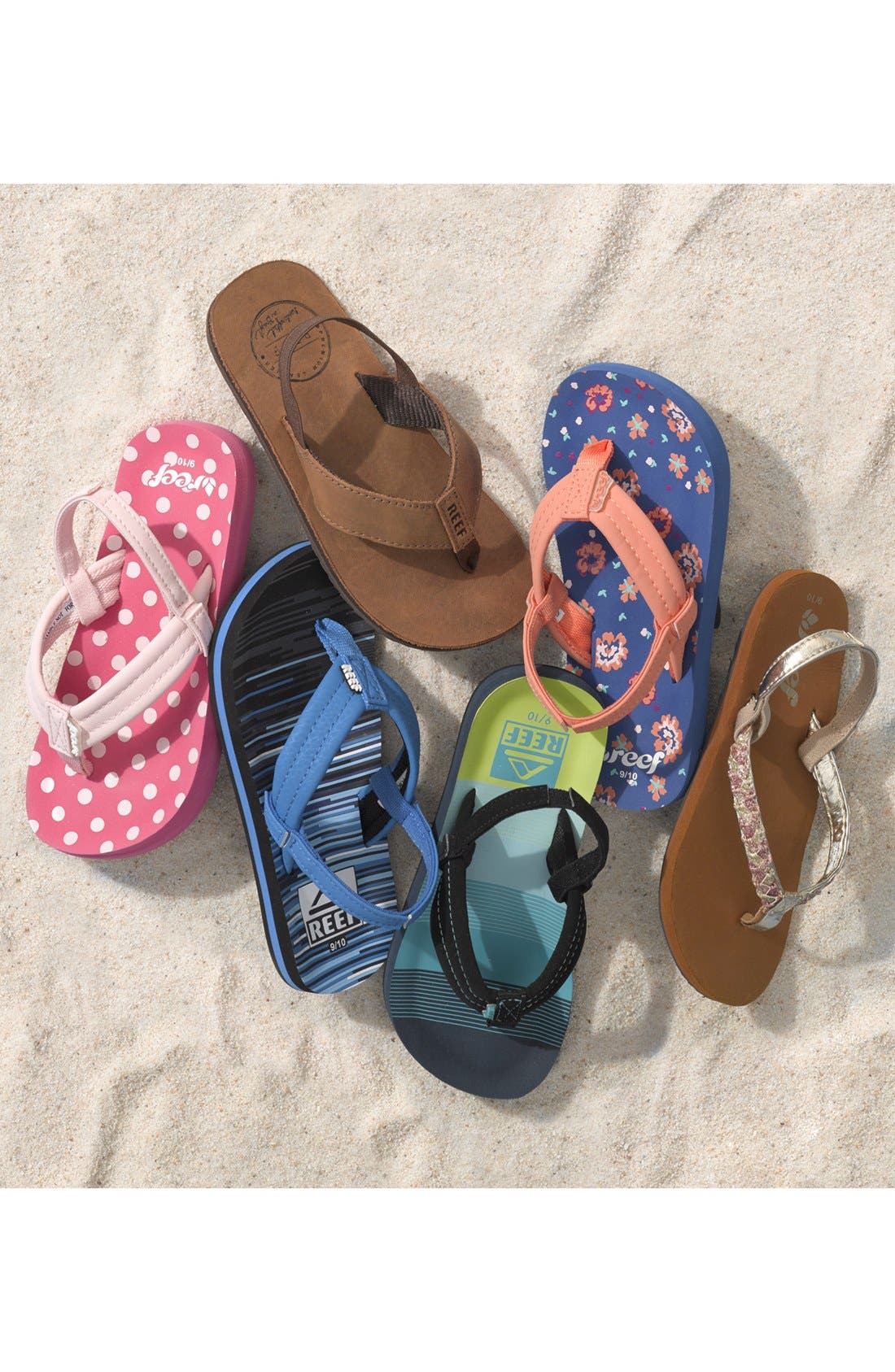 Reef 'Little Twisted Stars' Sandal, Main, color, 