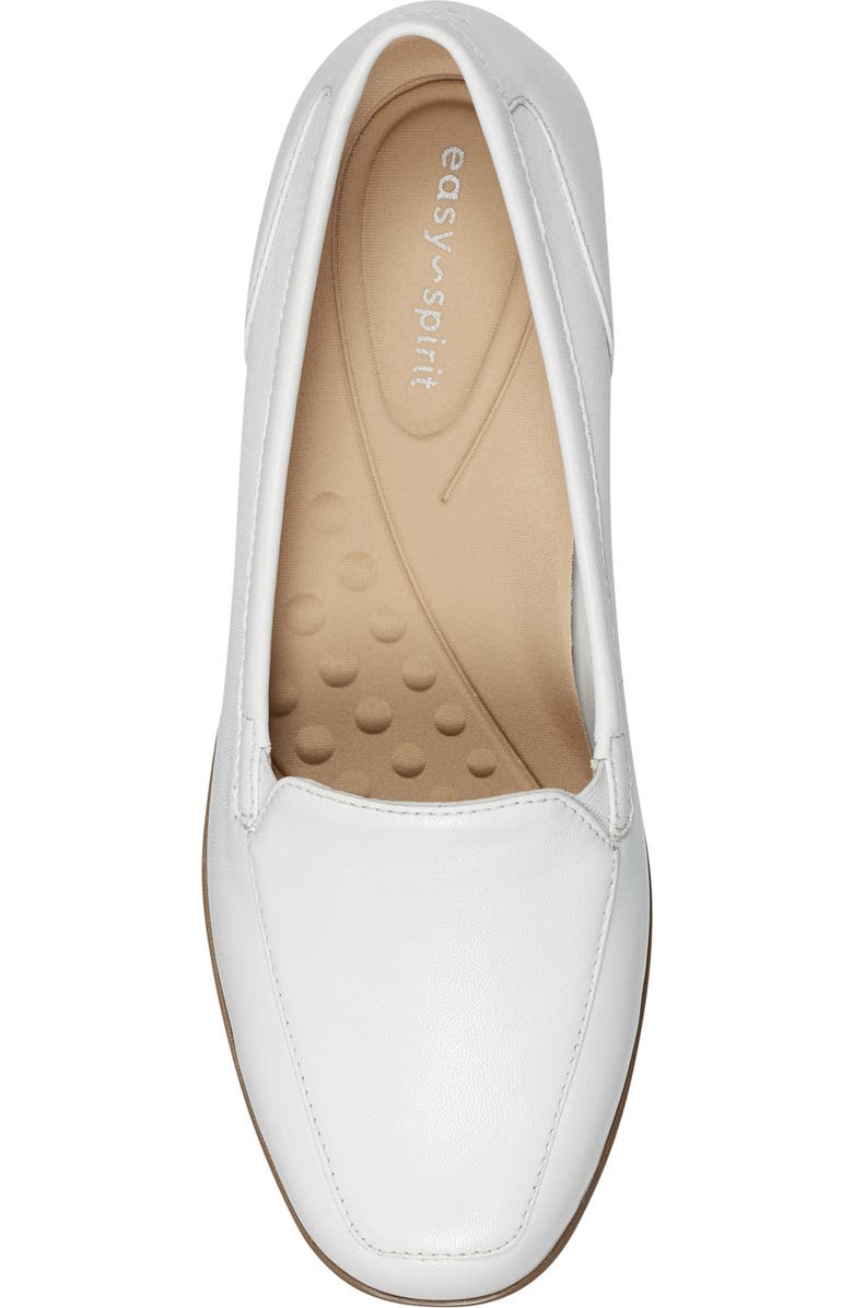 Easy Spirit Devitt Flat, Alternate, color, White