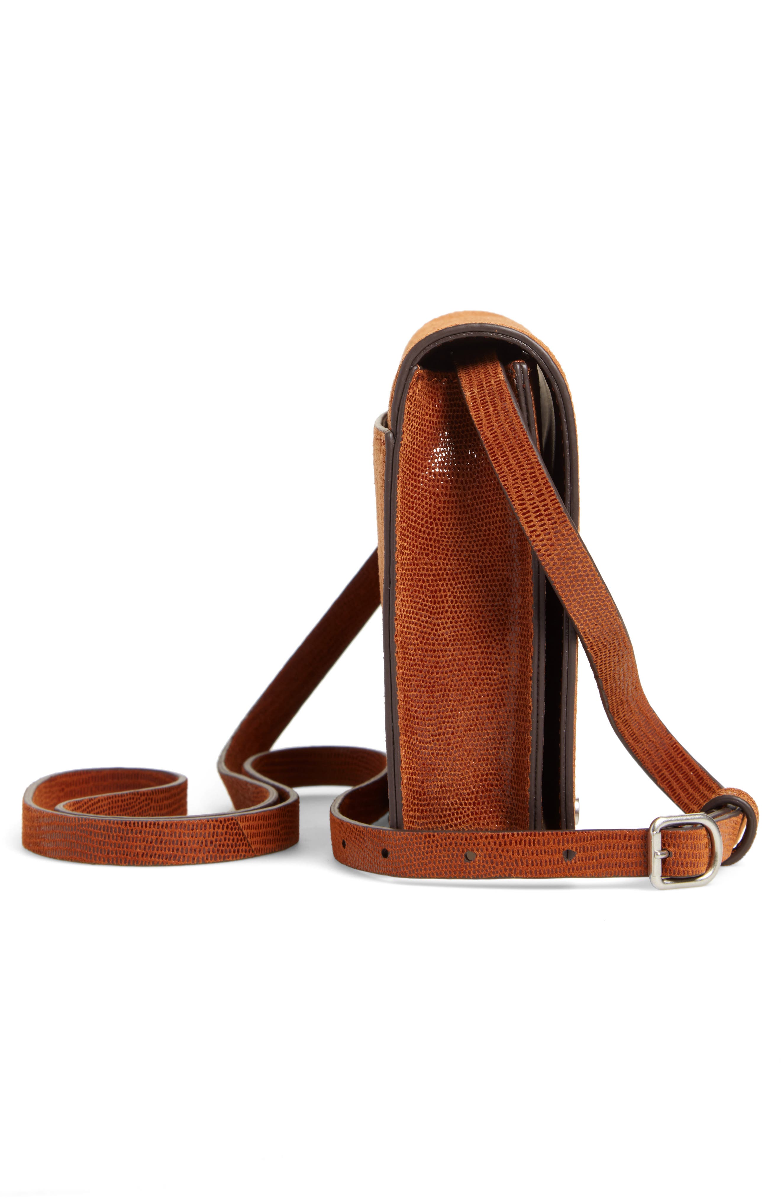 Treasure & Bond Lex Mini Leather Crossbody Bag, Alternate, color, 