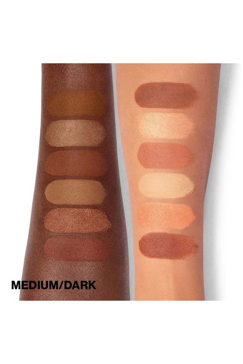 Cali Contour Blush, Highlighter & Bronzer Face Palette, Alternate, color, MEDIUM DARK