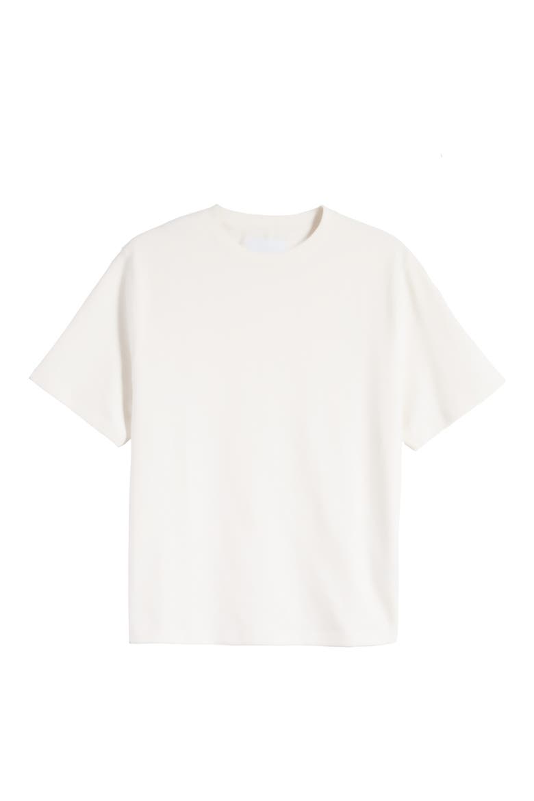 Dean Boxy Textured Organic Cotton T-Shirt, Alternate, color, ECRU