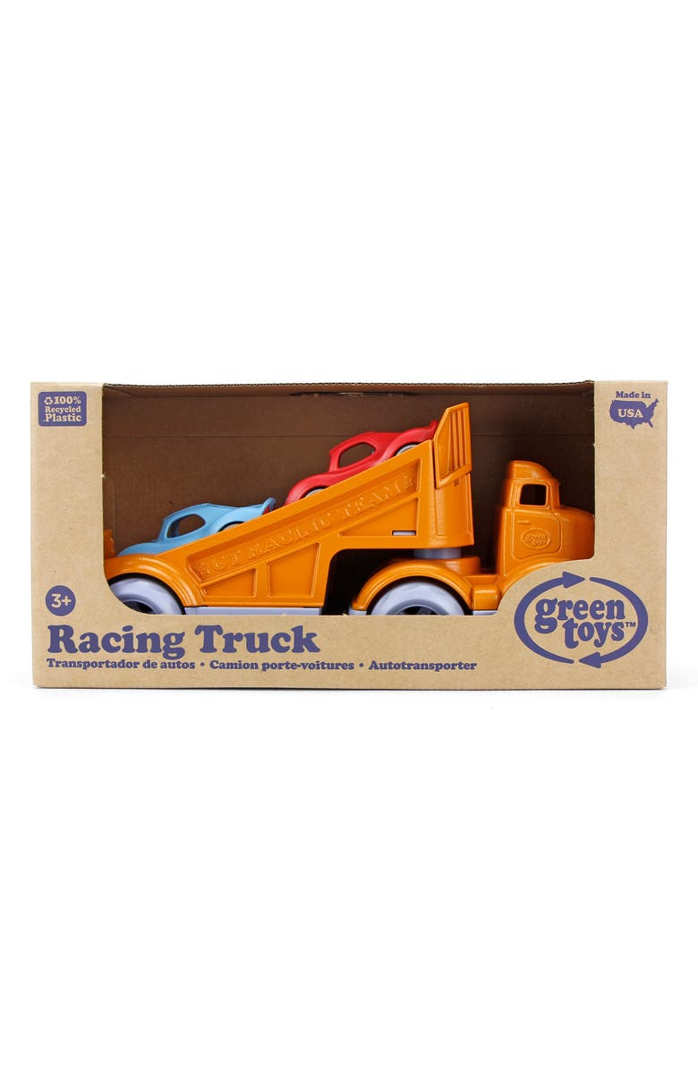 Green Toys 3-Piece Racing Truck Set, Alternate, color, Multi