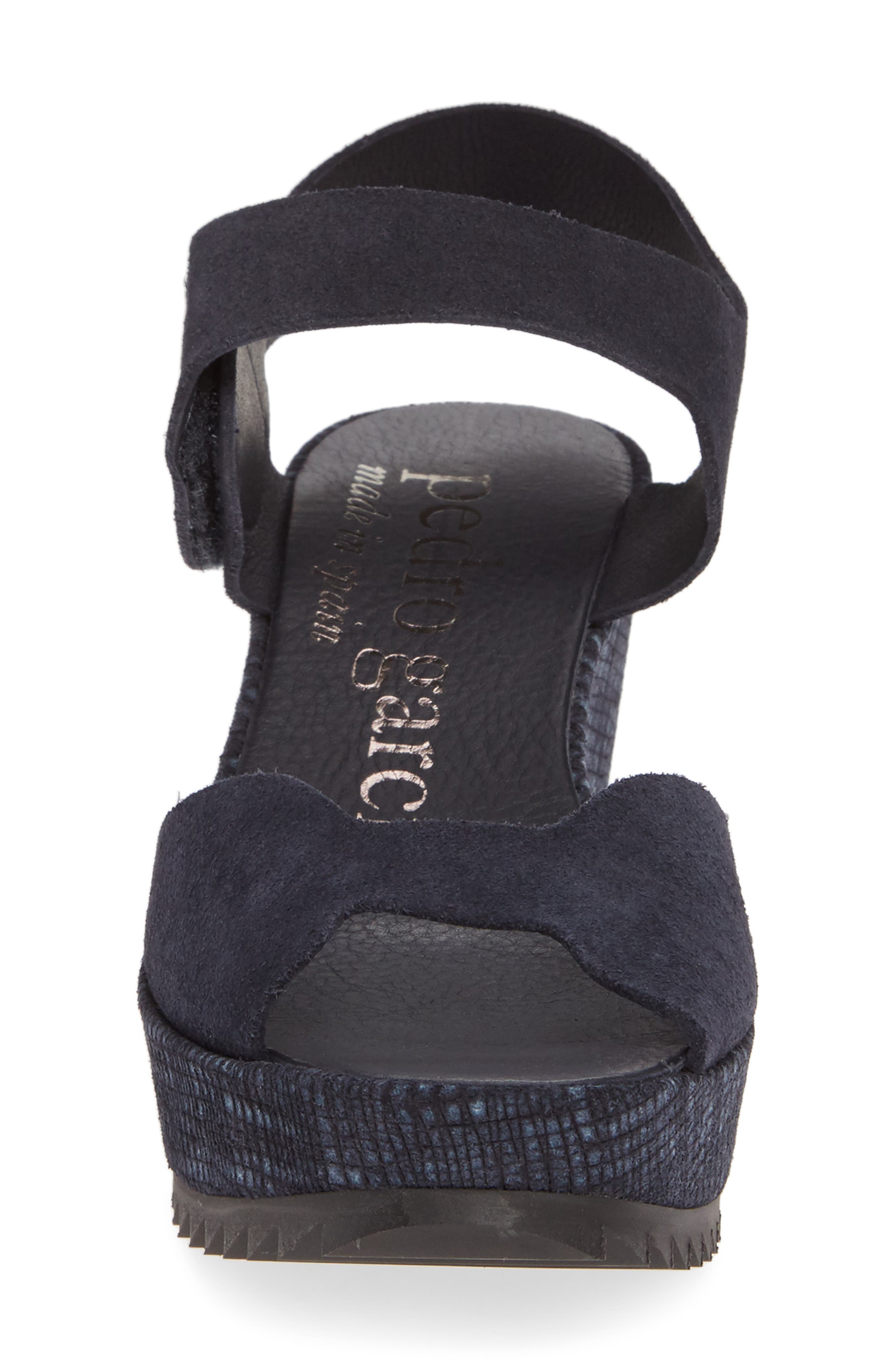 'Fama' Wedge Sandal (Nordstrom Exclusive), Alternate, color, NAVY