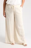 Renee C Relaxed Wide Leg Pants