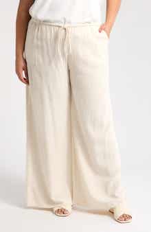 Renee C Relaxed Wide Leg Pants