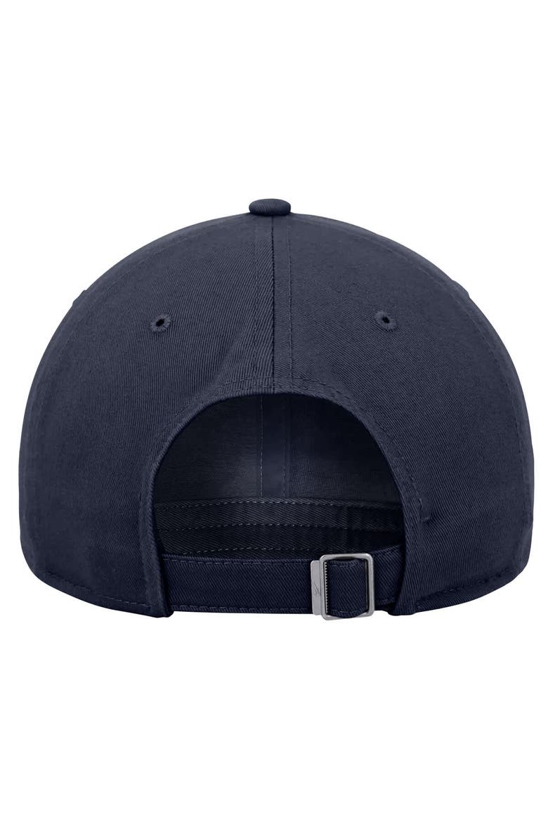 Men's Nike Navy Ole Miss Rebels Club Adjustable Hat, Alternate, color, Navy