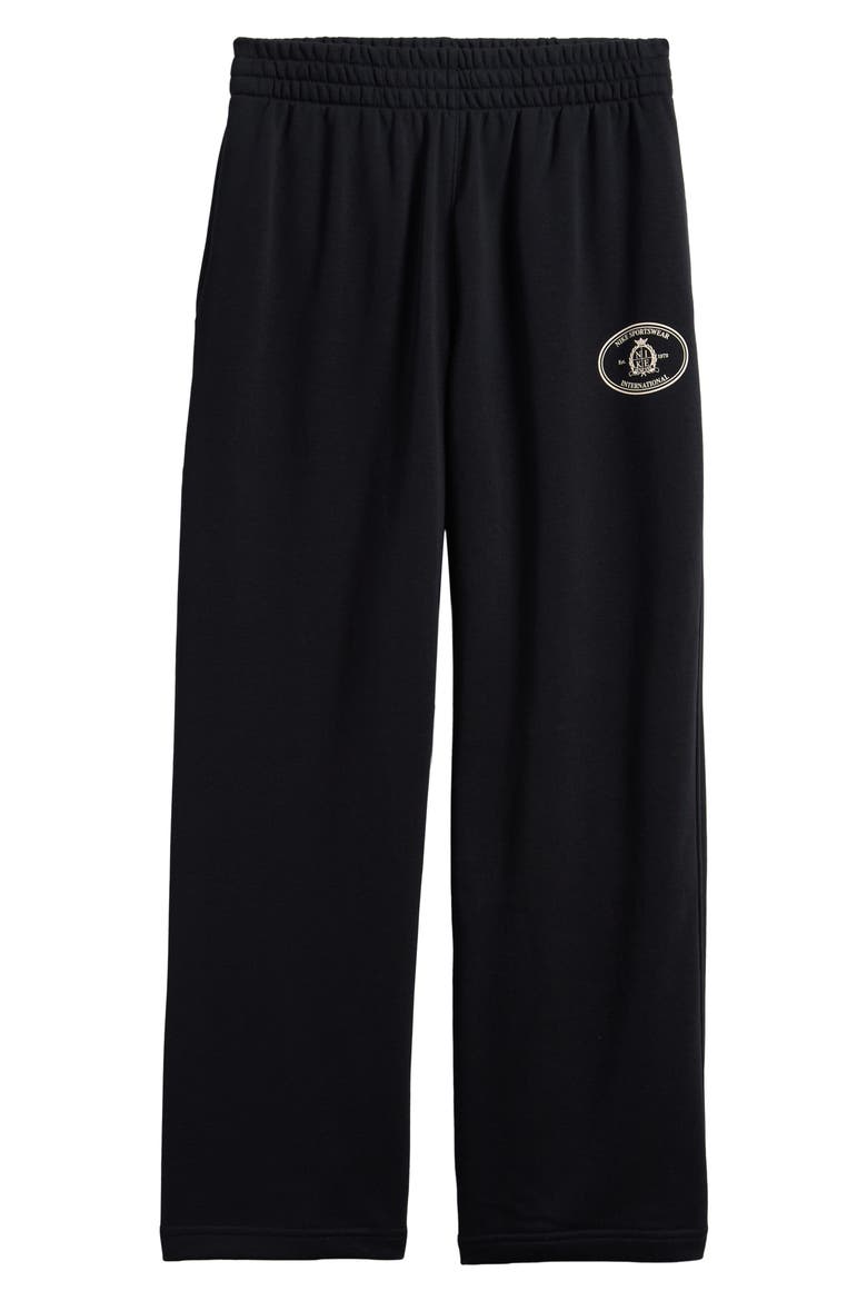 Kids' Sportswear Club French Terry Sweatpants, Main, color, BLACK/ SANDDRIFT