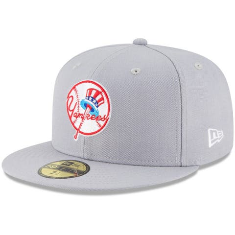Men's New Era Gray New York Yankees Cooperstown Collection Wool 59FIFTY Fitted Hat