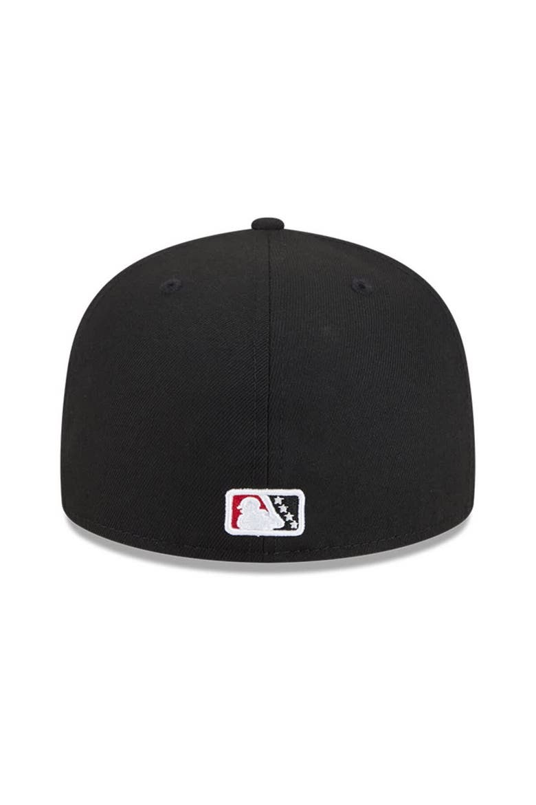 Men's New Era  Black Quad Cities River Bandits 2026 Copa De La Diversion 59FIFTY Fitted Hat, Alternate, color, Black