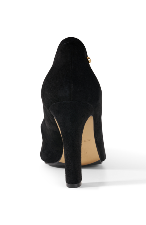 Stinaa.j Jackie Orthopedic Suede Pumps In Black Suede