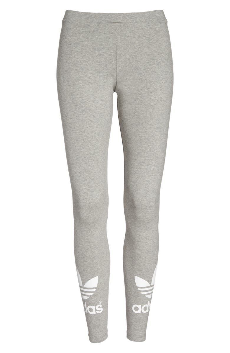 adidas Originals Logo Leggings, Alternate, color, 