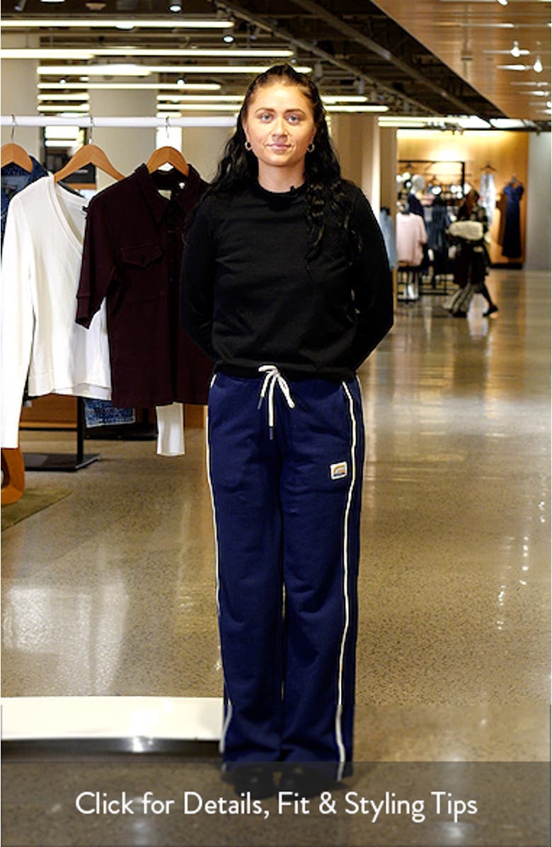 Surf Spliced Flare Leg Sweatpants, sales video thumbnail