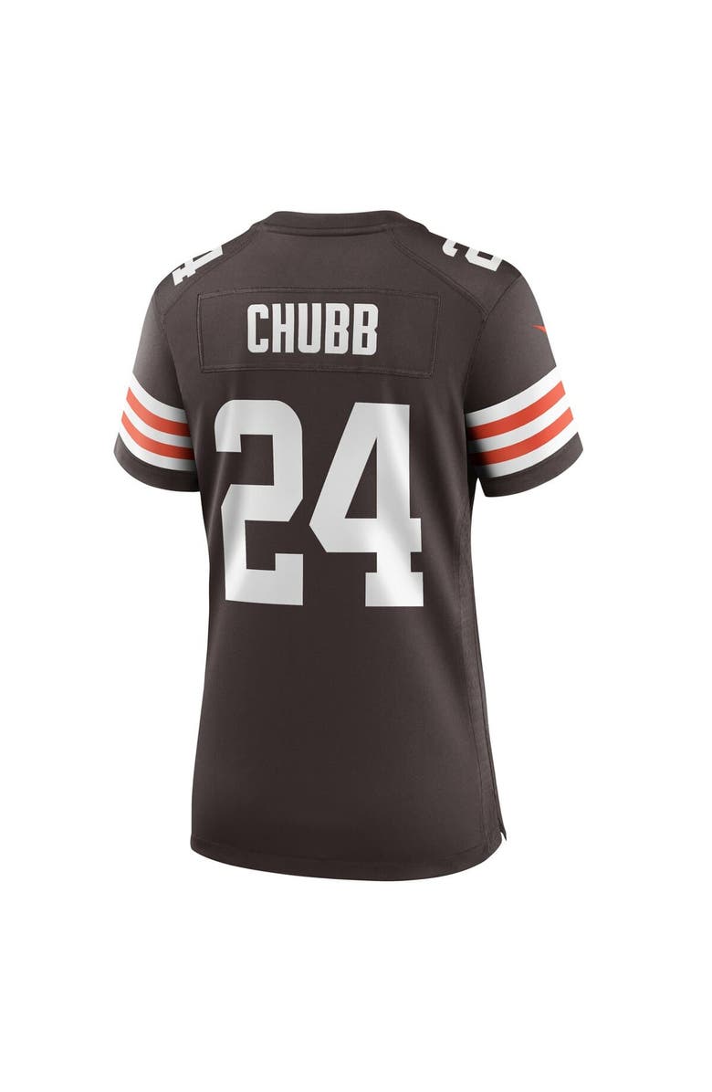 Nike Women's Nike Nick Chubb  Brown Cleveland Browns Team Game Jersey, Alternate, color, 