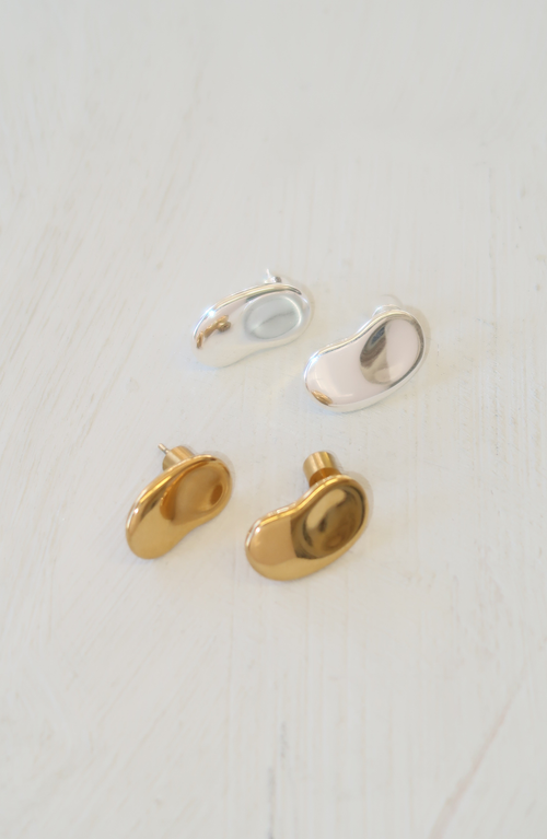 Joiana Jewelry Bean Earrings In Gold