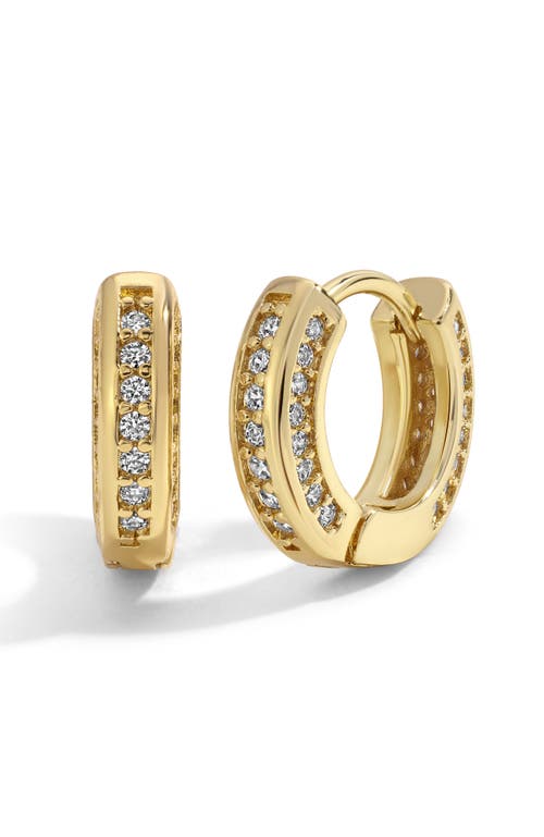 Mazin Jewels Charlotte Hoops in Gold at Nordstrom