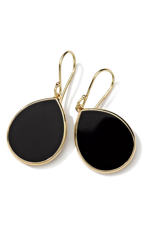 Rock Candy Mini Mother of Pearl Teardrop Earrings