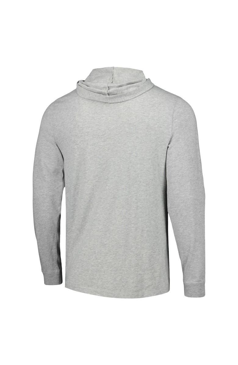 vineyard vines Men's Vineyard Vines  Heather Gray Dallas Cowboys Wordmark Retro Joe Long Sleeve Hoodie T-Shirt, Alternate, color, 