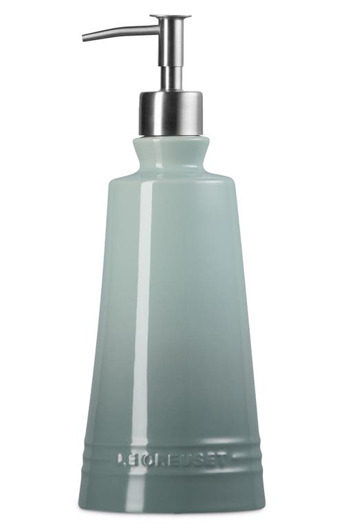 Le Creuset Stoneware Signature 20-0z. Soap Dispenser In Sea Salt