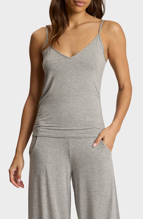 Butter V-Neck Shelf Bra Camisole