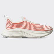 APL Women's TechLoom Zipline Ivory Blood Orange Sneaker