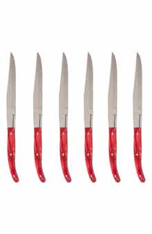Fortessa Provencal 6-Piece Serrated Steak Knife Set