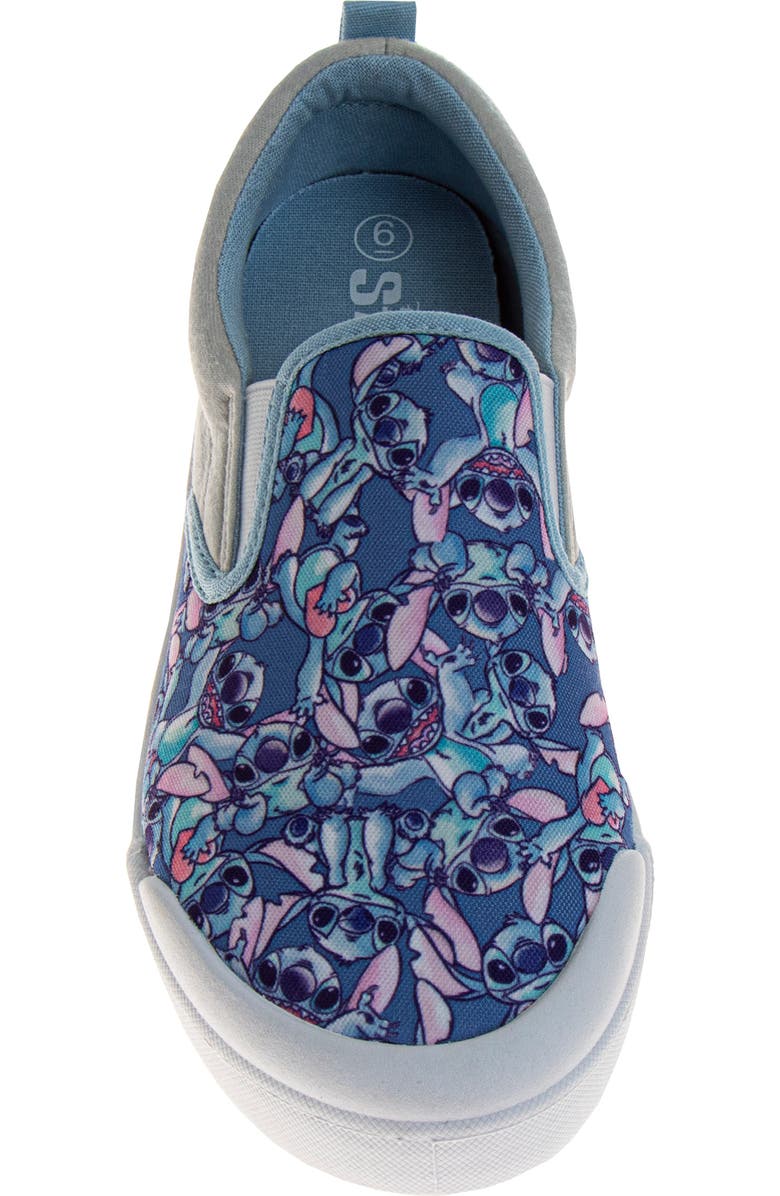 JOSMO Disney Stitch Slip On Sneaker, Alternate, color, Blue