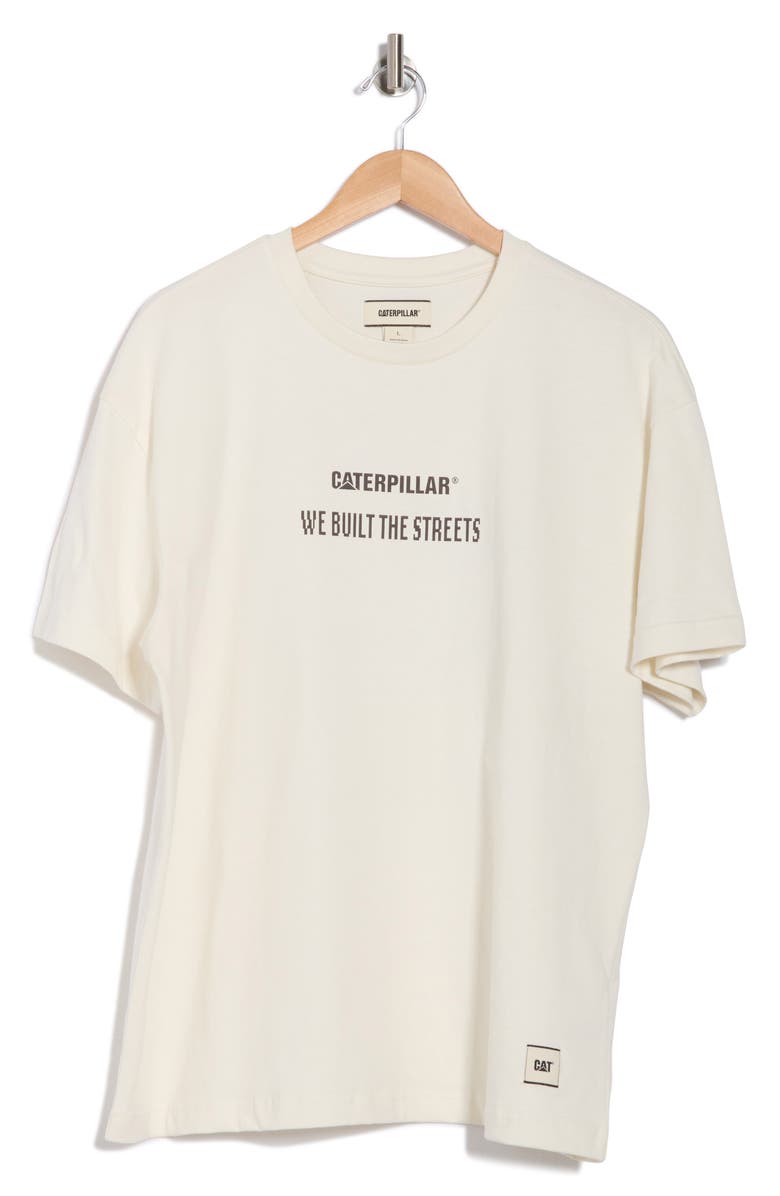CAT WWR Built in the Streets Cotton Graphic T-Shirt, Alternate, color,