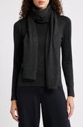 Eileen Fisher Shimmer Merino Wool Blend Scarf