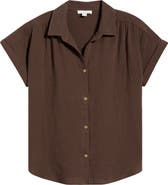 beachlunchlounge Devin Gauze Shirt