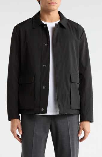 Elie Tahari Cargo Pocket Coach Jacket