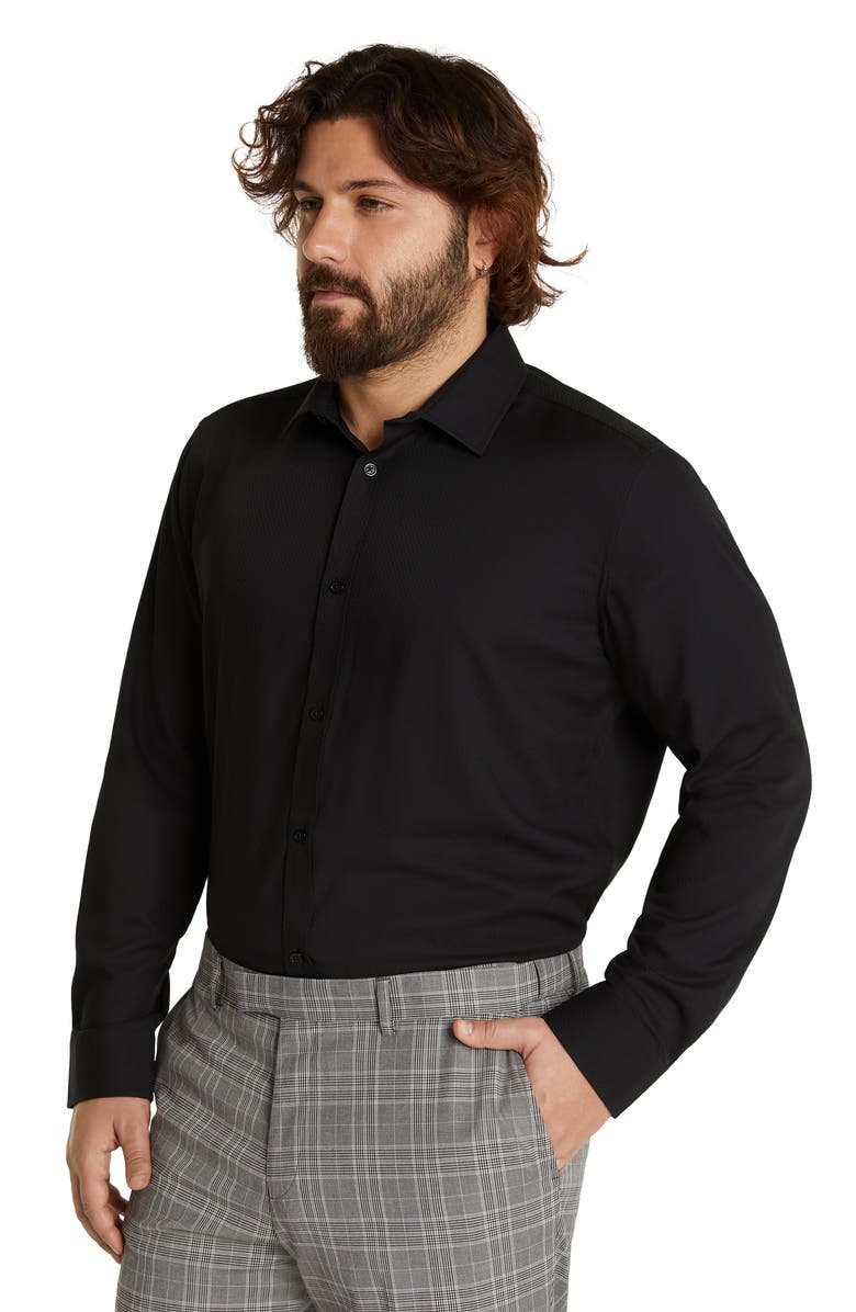 Johnny Bigg Boston Geo Pattern Textured Button-Up Shirt, Alternate, color,