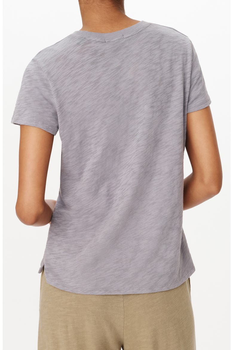 Schoolboy Cotton Crewneck T-Shirt, Alternate, color, MOON