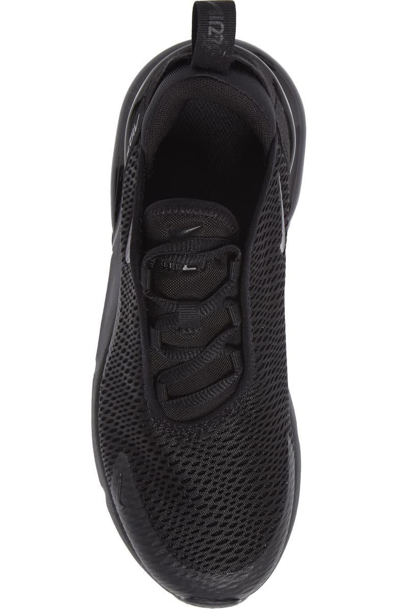 Nike Kids' Air Max 270 Sneaker, Alternate, color, 006 Black/Black