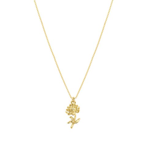 Elsie Birth Flower Necklace