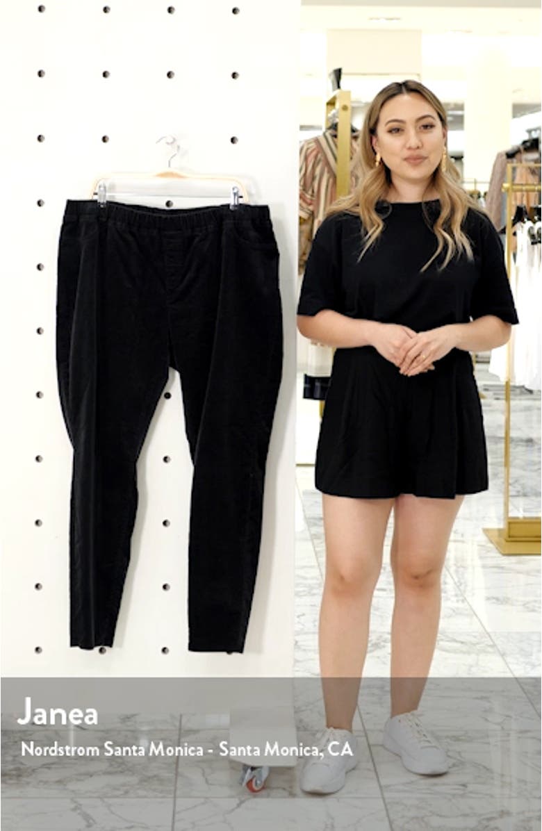 Organic Cotton Blend Denim Leggings, sales video thumbnail