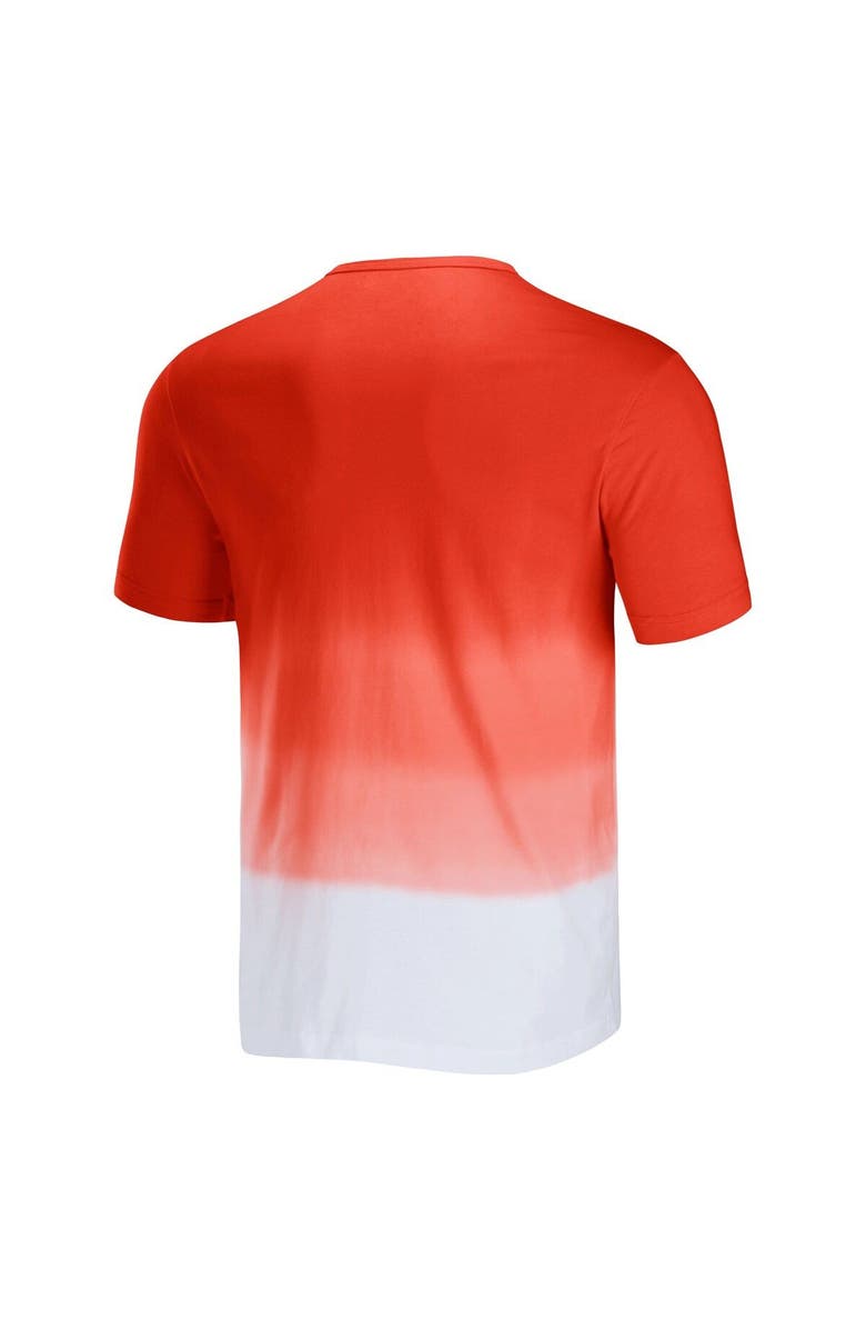NFL X DARIUS RUCKER Men's NFL x Darius Rucker Collection by Fanatics Orange/White Cleveland Browns Dip Dye Pocket T-Shirt, Alternate, color, Orange