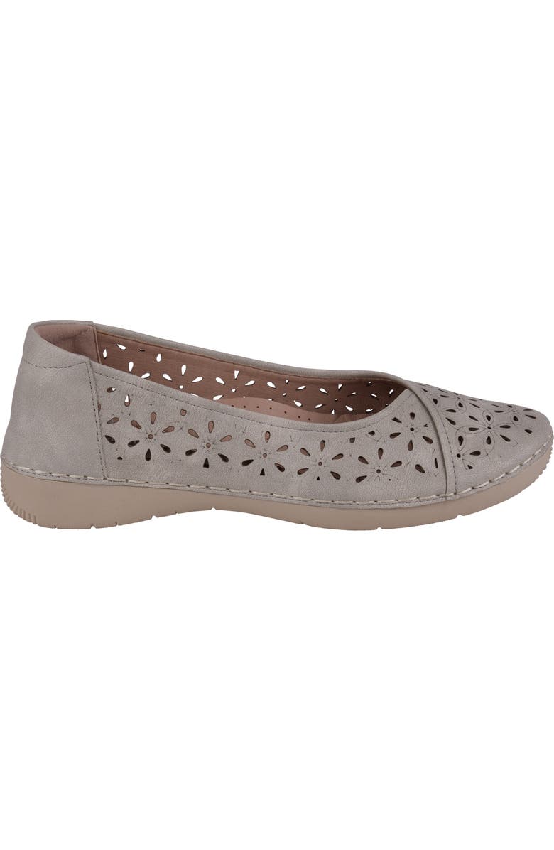 GOOD CHOICE NEW YORK Nysha Flat, Alternate, color, Grey